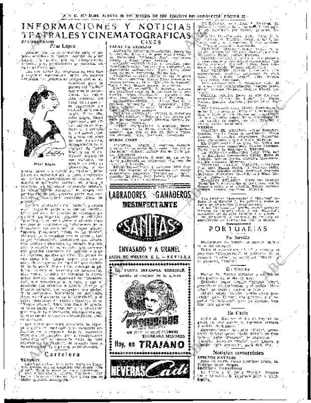 ABC SEVILLA 22-03-1956 página 35