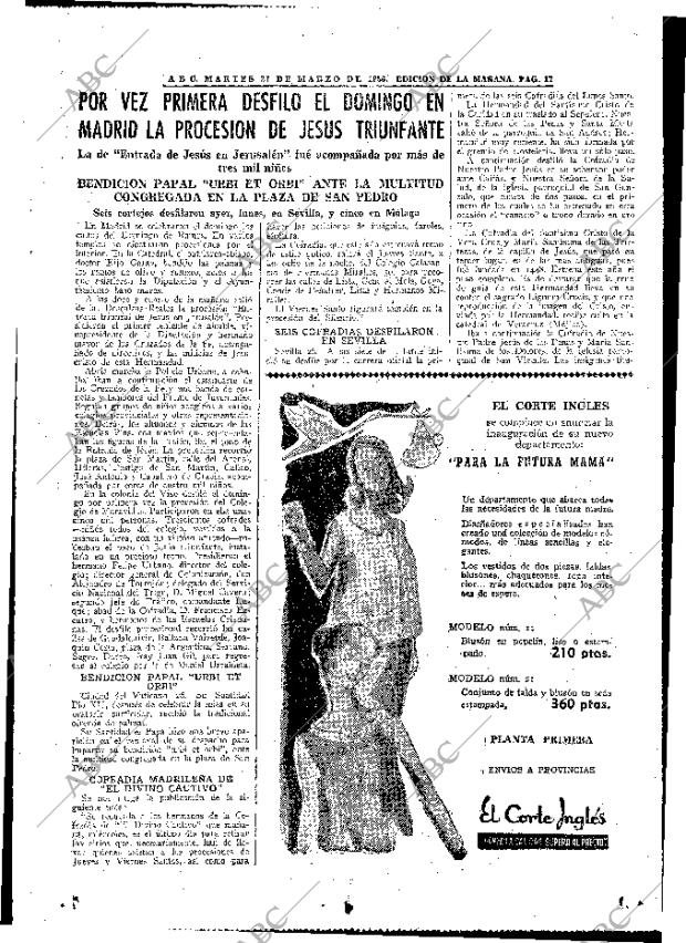 ABC MADRID 27-03-1956 página 13