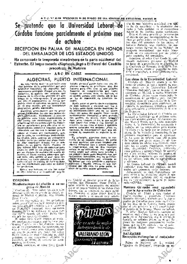 ABC SEVILLA 28-03-1956 página 25