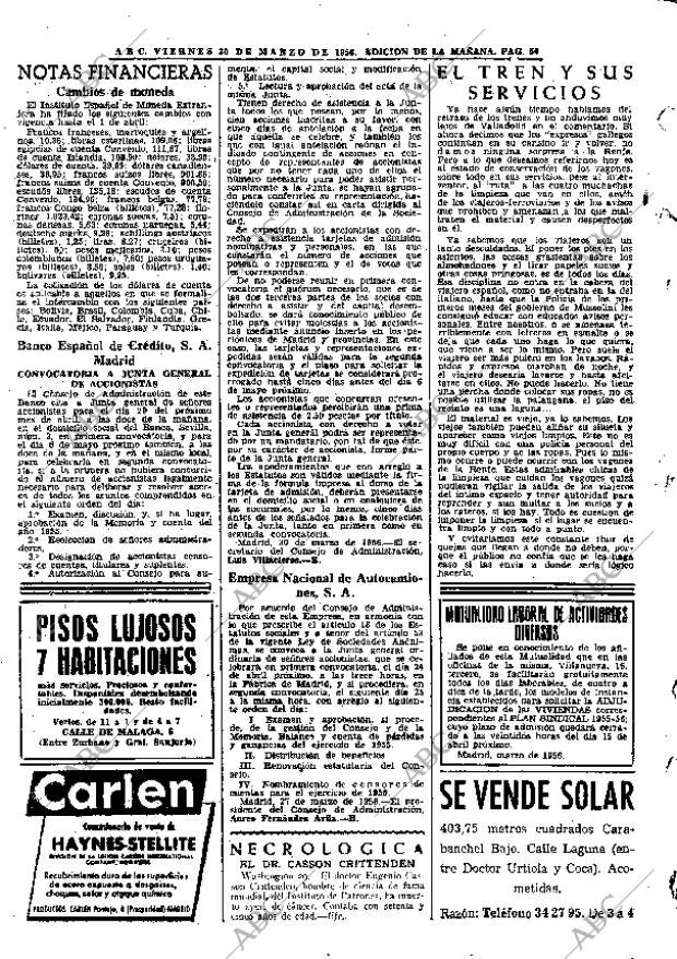 ABC MADRID 30-03-1956 página 50
