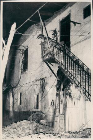 Casa de la calle del Zenete Nº 13, en Albolote (Granada), donde Resultó Herida...