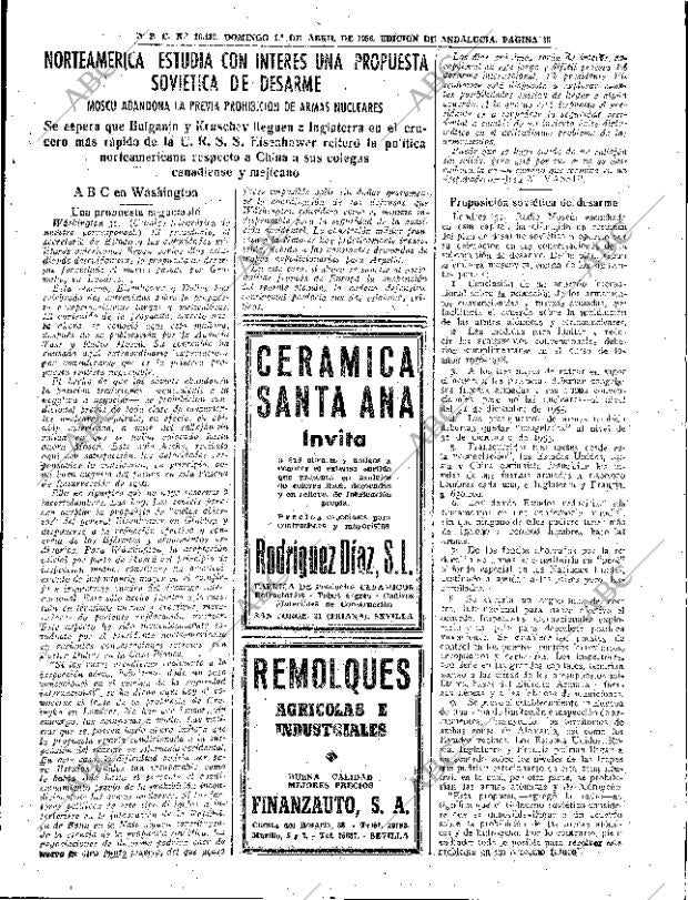 ABC SEVILLA 01-04-1956 página 35