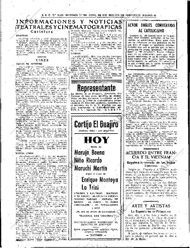 ABC SEVILLA 01-04-1956 página 52