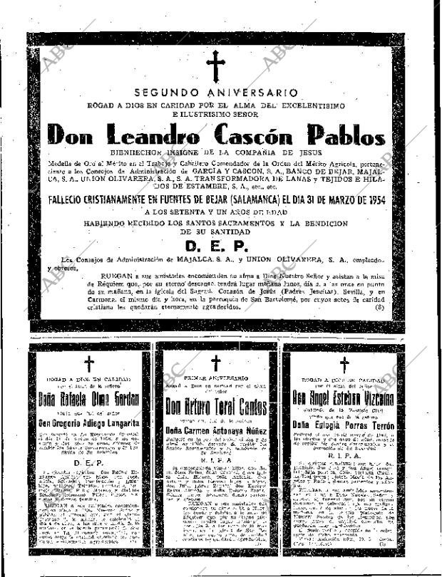 ABC SEVILLA 01-04-1956 página 54