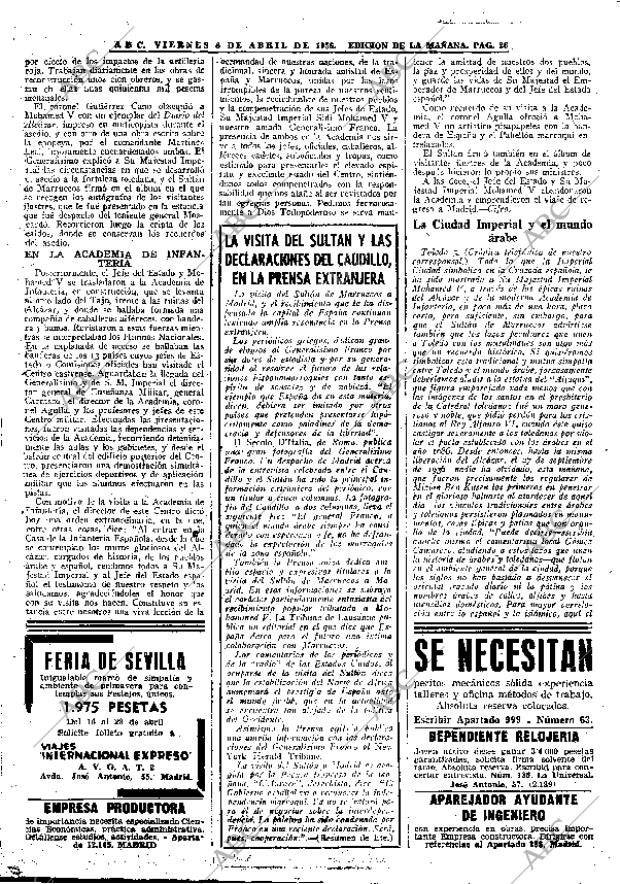 ABC MADRID 06-04-1956 página 26