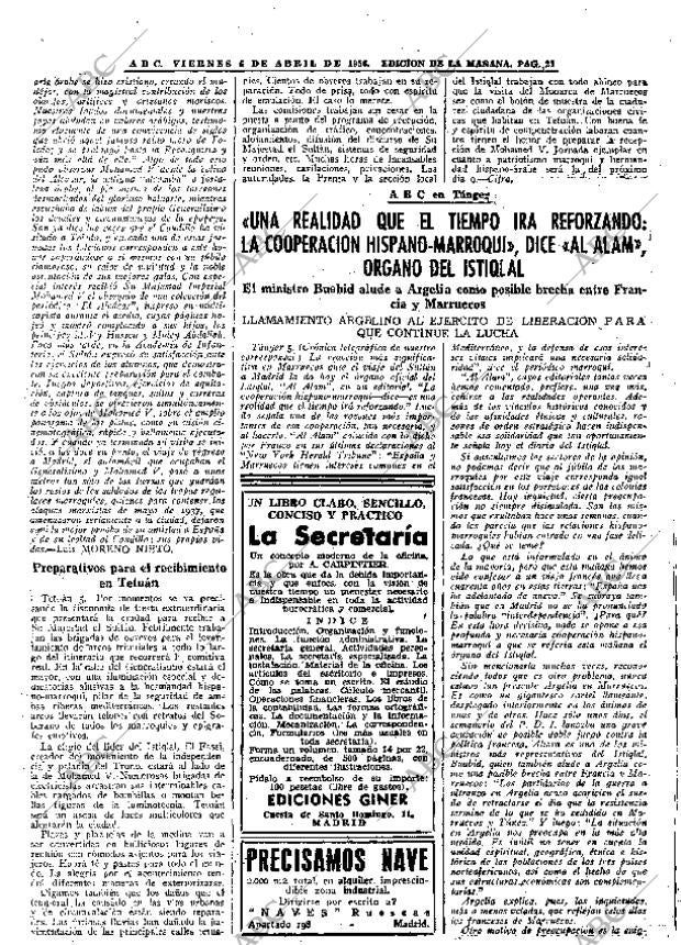 ABC MADRID 06-04-1956 página 27