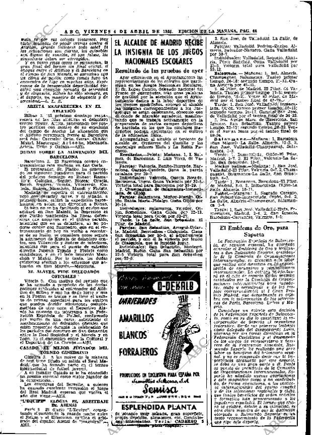 ABC MADRID 06-04-1956 página 44