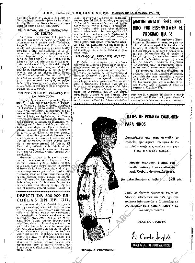 ABC MADRID 07-04-1956 página 25