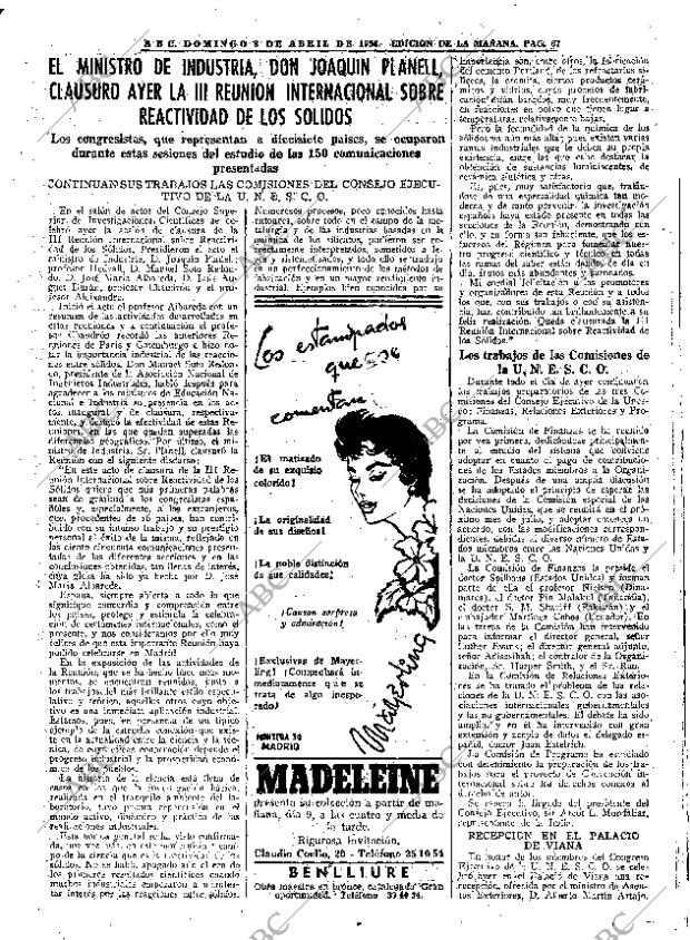 ABC MADRID 08-04-1956 página 67