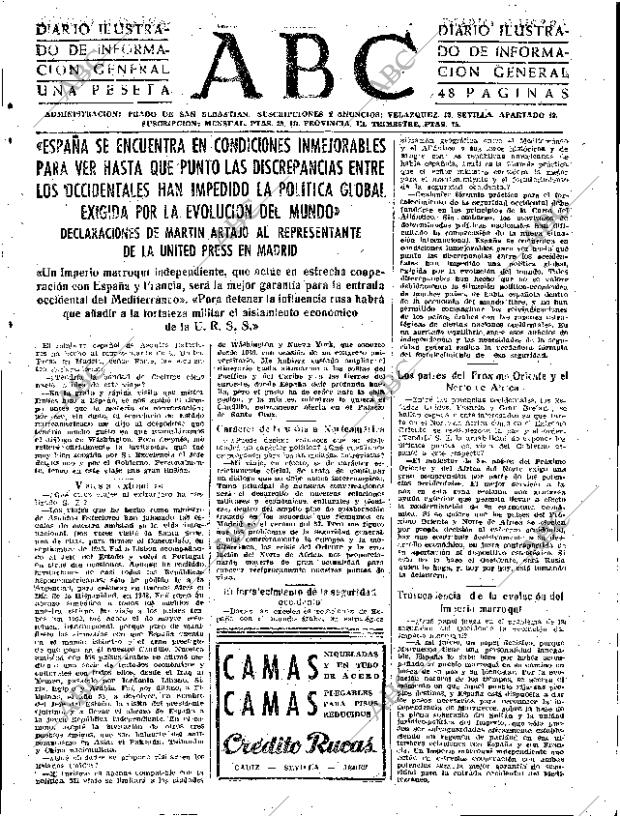 ABC SEVILLA 10-04-1956 página 15