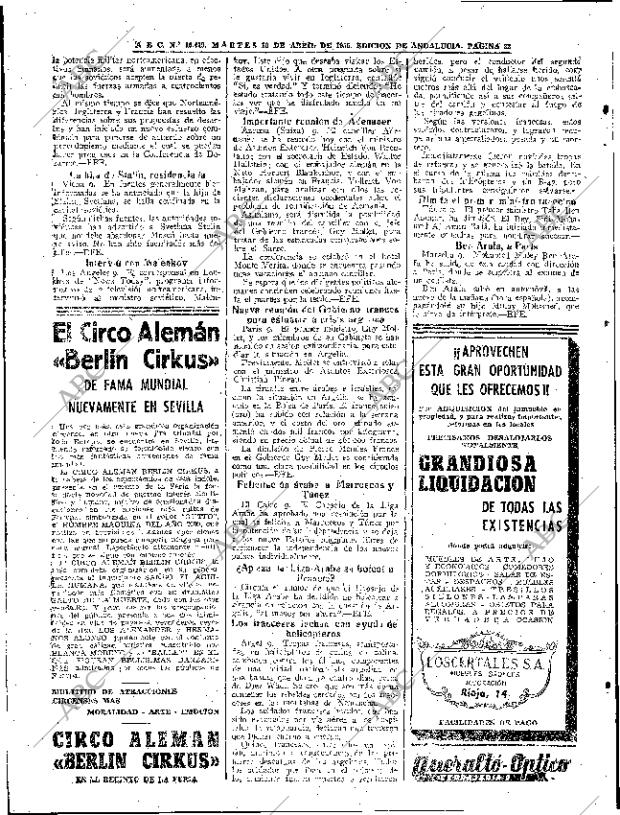 ABC SEVILLA 10-04-1956 página 22