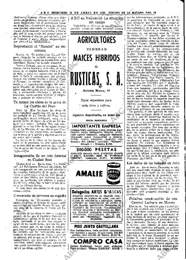 ABC MADRID 11-04-1956 página 38