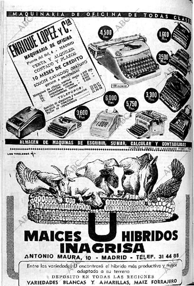 ABC MADRID 13-04-1956 página 20