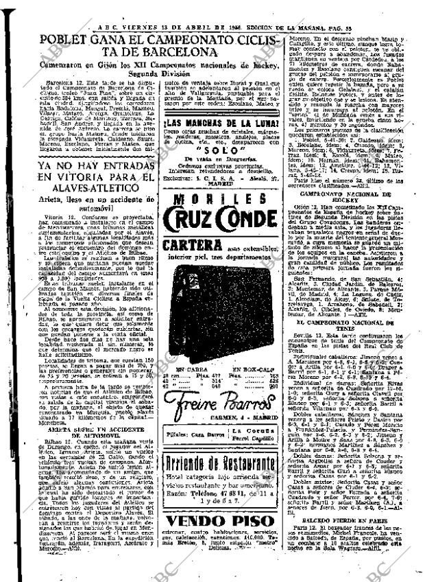 ABC MADRID 13-04-1956 página 55