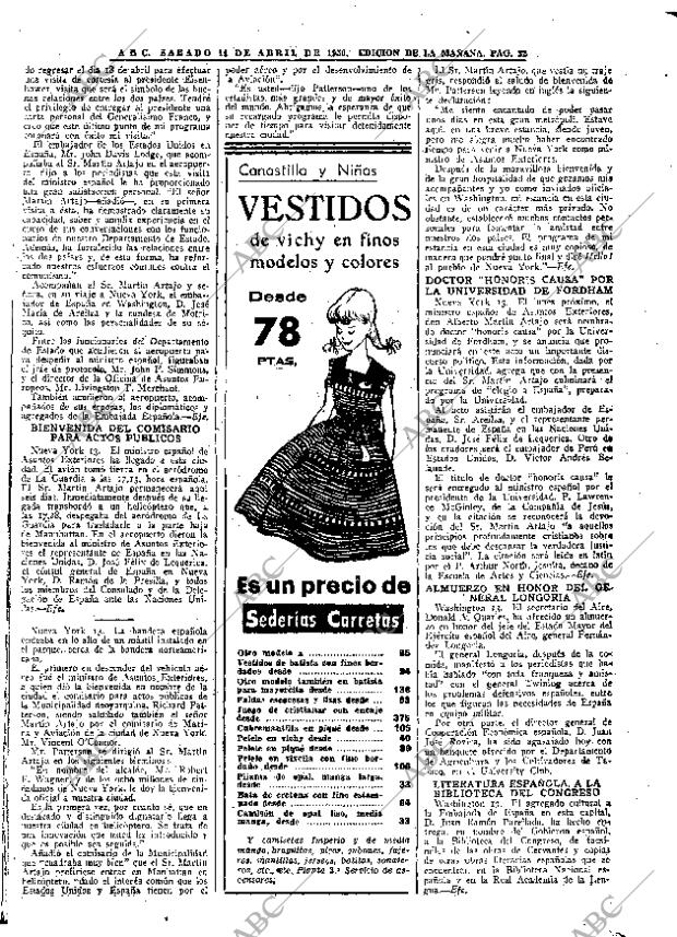 ABC MADRID 14-04-1956 página 30