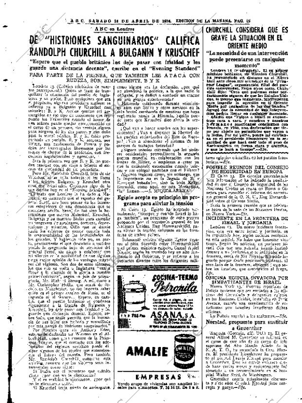 ABC MADRID 14-04-1956 página 33