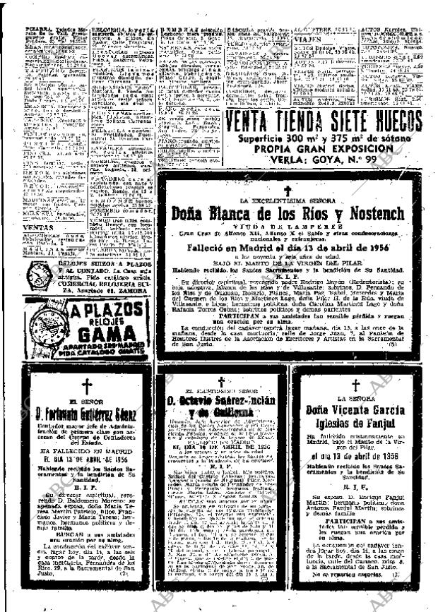ABC MADRID 14-04-1956 página 55