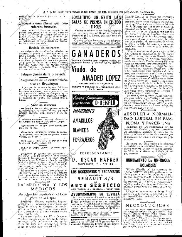 ABC SEVILLA 18-04-1956 página 38