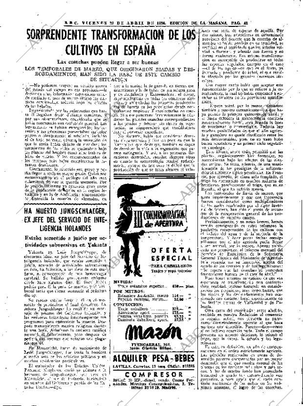 ABC MADRID 20-04-1956 página 41