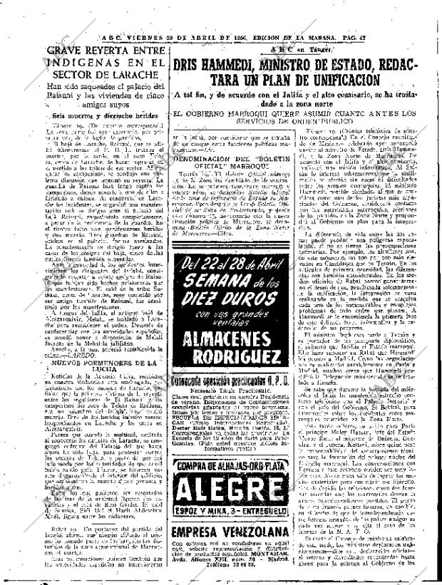 ABC MADRID 20-04-1956 página 45