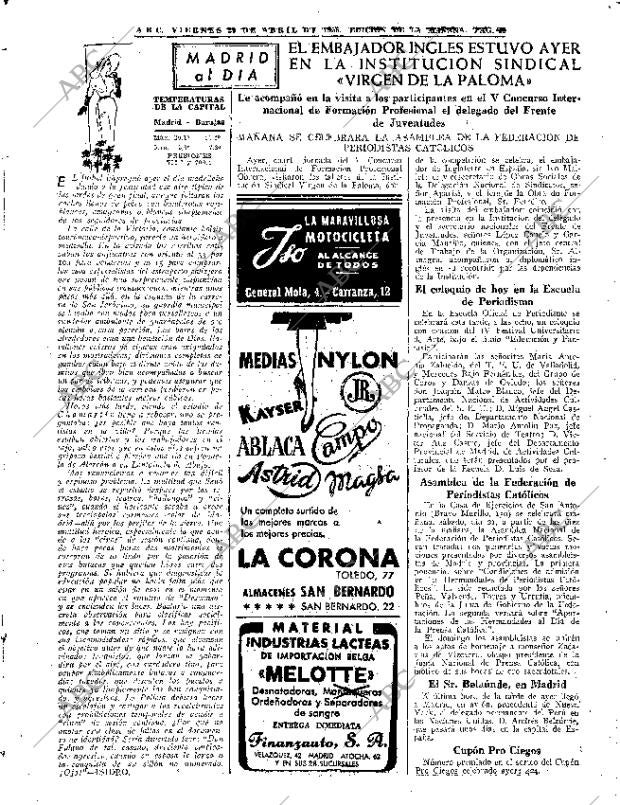 ABC MADRID 20-04-1956 página 49