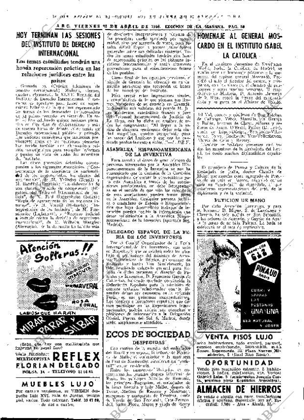 ABC MADRID 20-04-1956 página 50