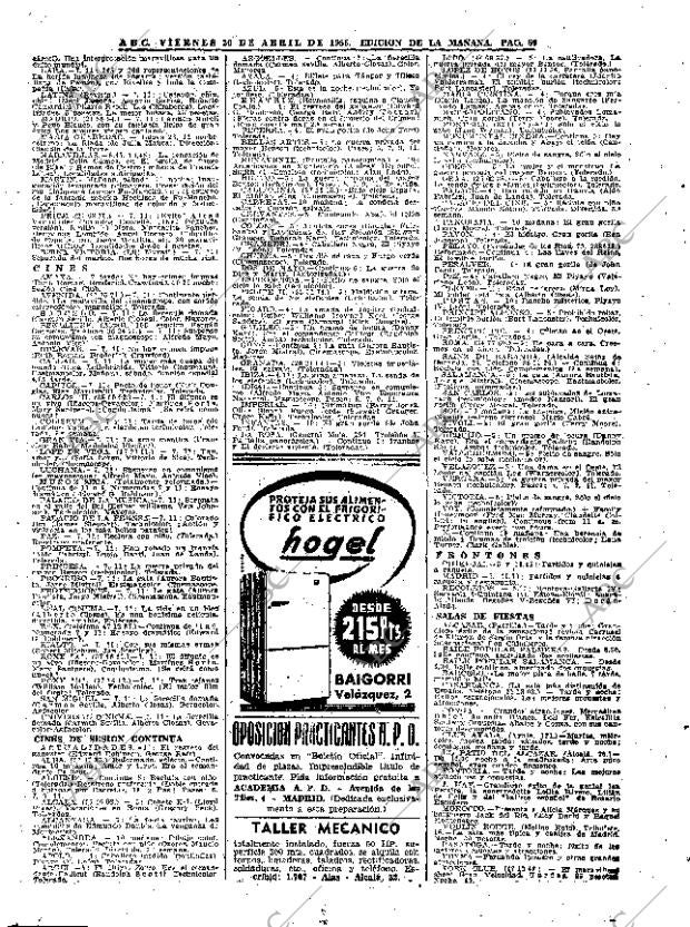 ABC MADRID 20-04-1956 página 60