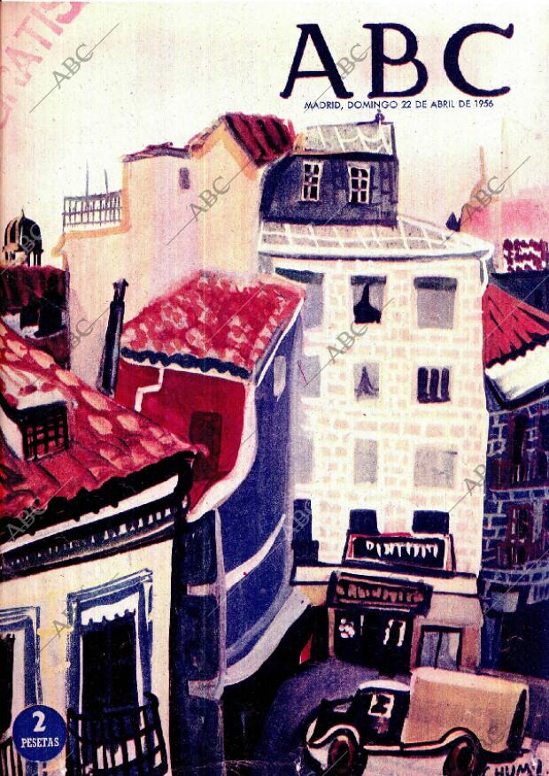ABC MADRID 22-04-1956 página 1