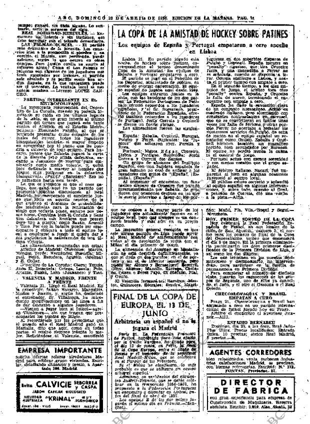 ABC MADRID 22-04-1956 página 78