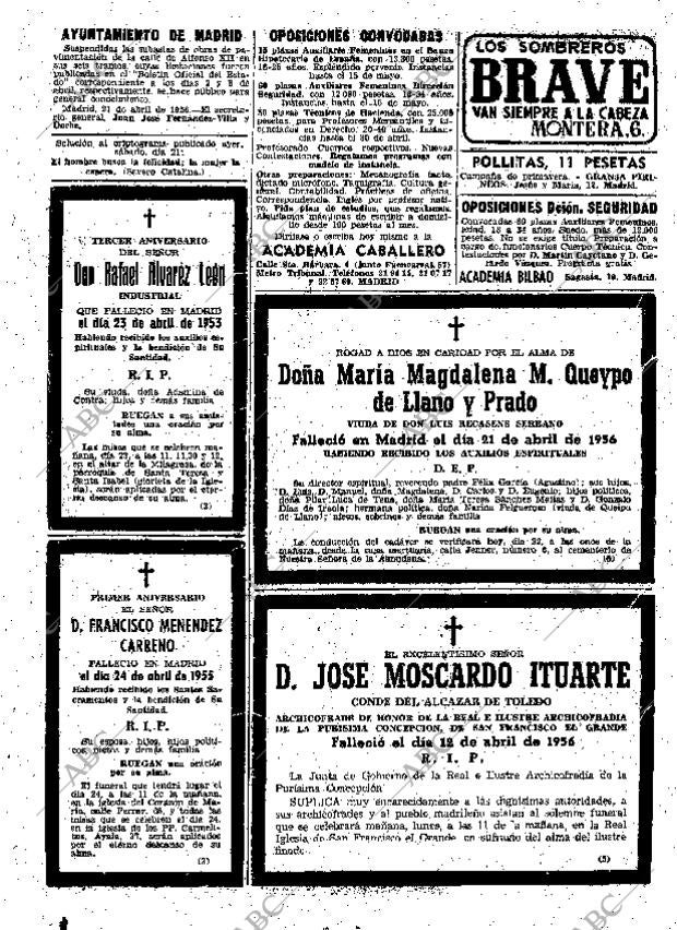 ABC MADRID 22-04-1956 página 89