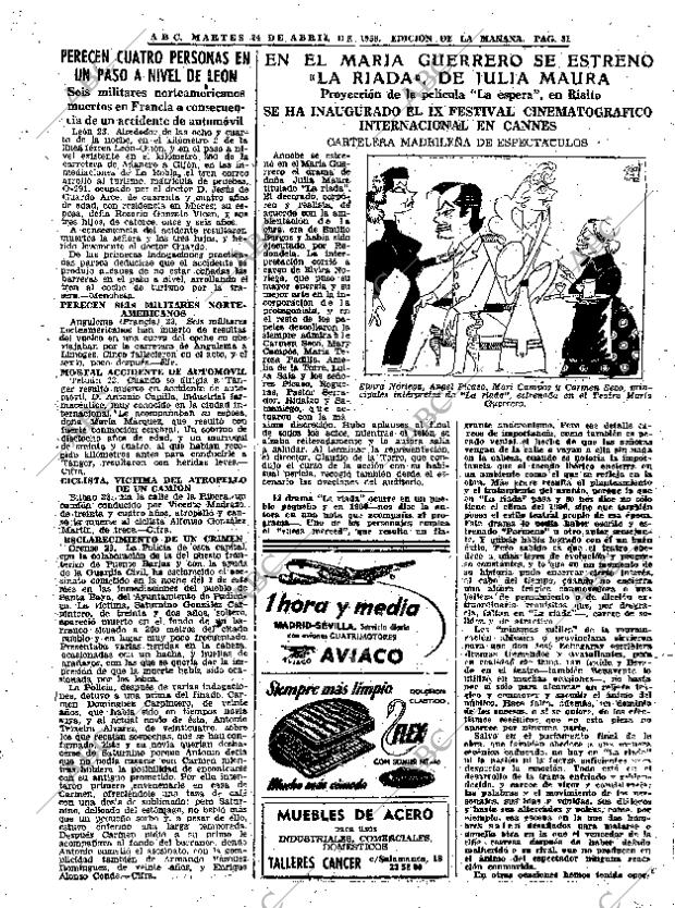 ABC MADRID 24-04-1956 página 51