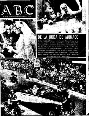 ABC SEVILLA 25-04-1956 página 1