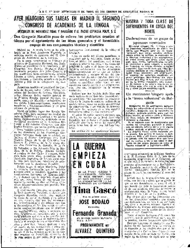 ABC SEVILLA 25-04-1956 página 29