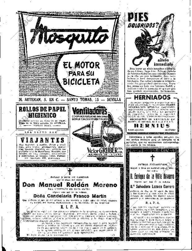 ABC SEVILLA 25-04-1956 página 44