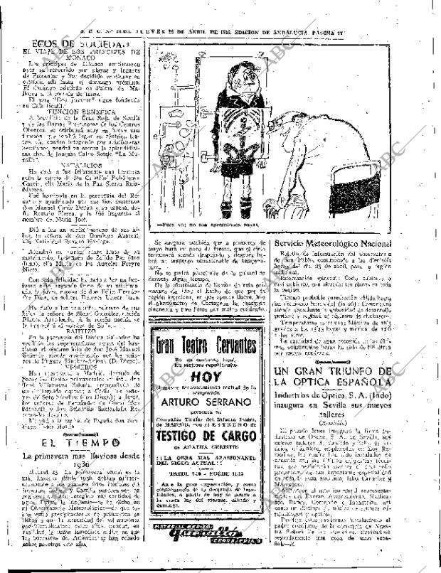 ABC SEVILLA 26-04-1956 página 27