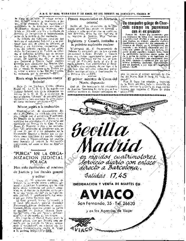 ABC SEVILLA 27-04-1956 página 17