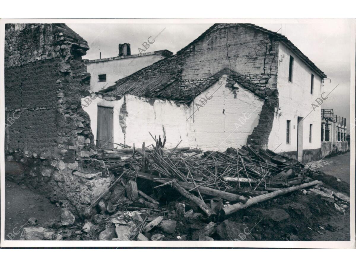 En la Foto, una de las Casas Destruidas totalmente Archivo ABC