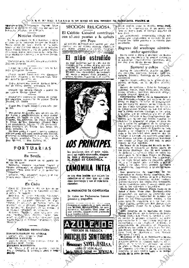 ABC SEVILLA 12-05-1956 página 38