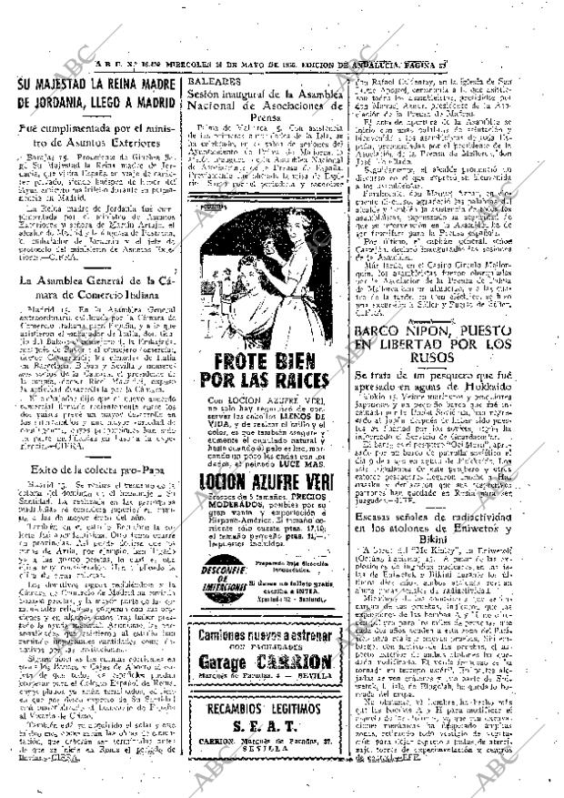 ABC SEVILLA 16-05-1956 página 38