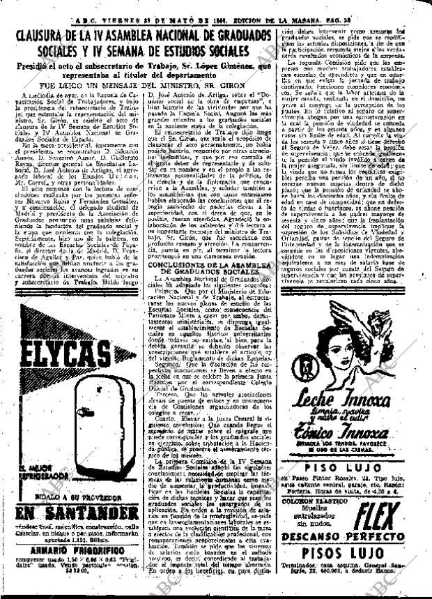 ABC MADRID 25-05-1956 página 38