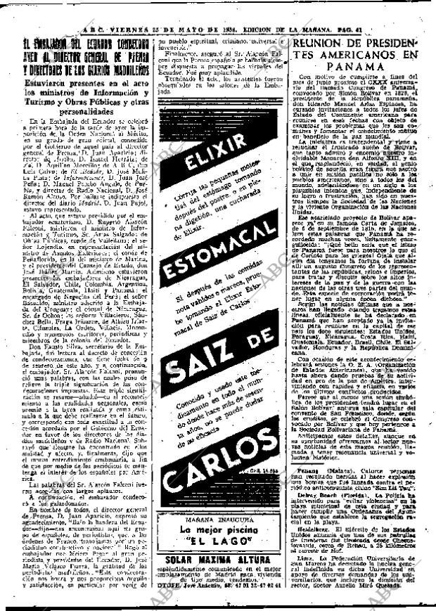 ABC MADRID 25-05-1956 página 41