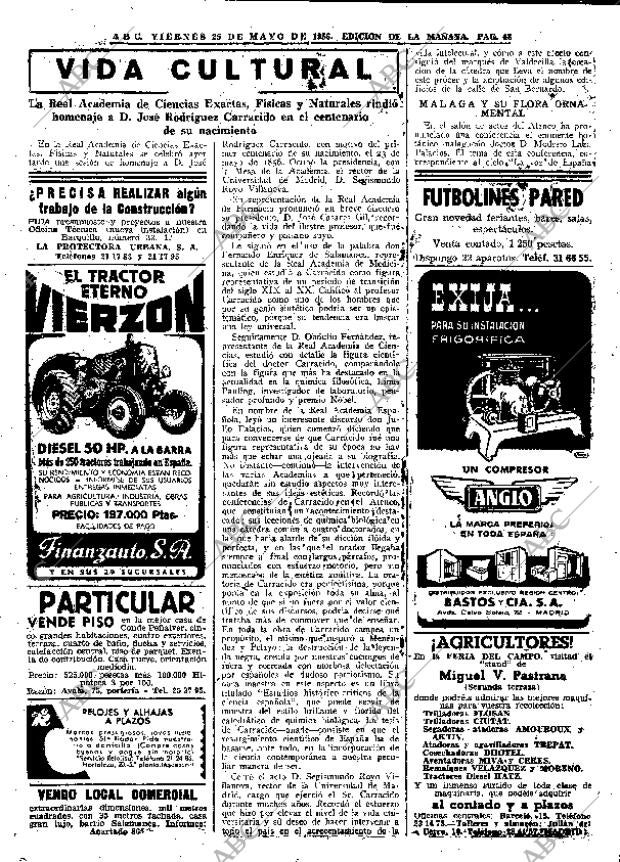 ABC MADRID 25-05-1956 página 48