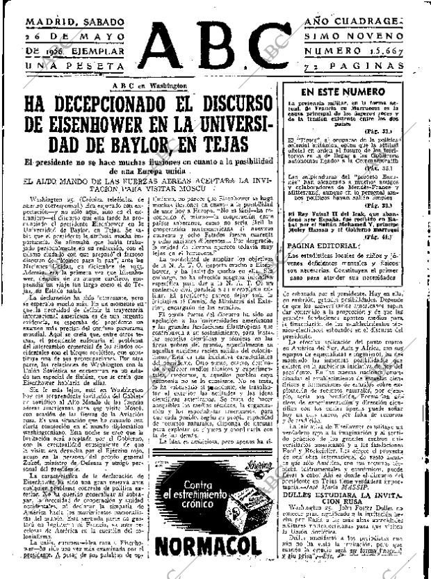 ABC MADRID 26-05-1956 página 31