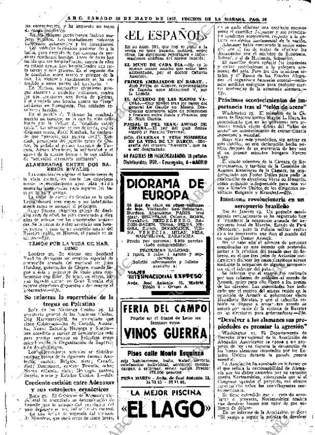 ABC MADRID 26-05-1956 página 36