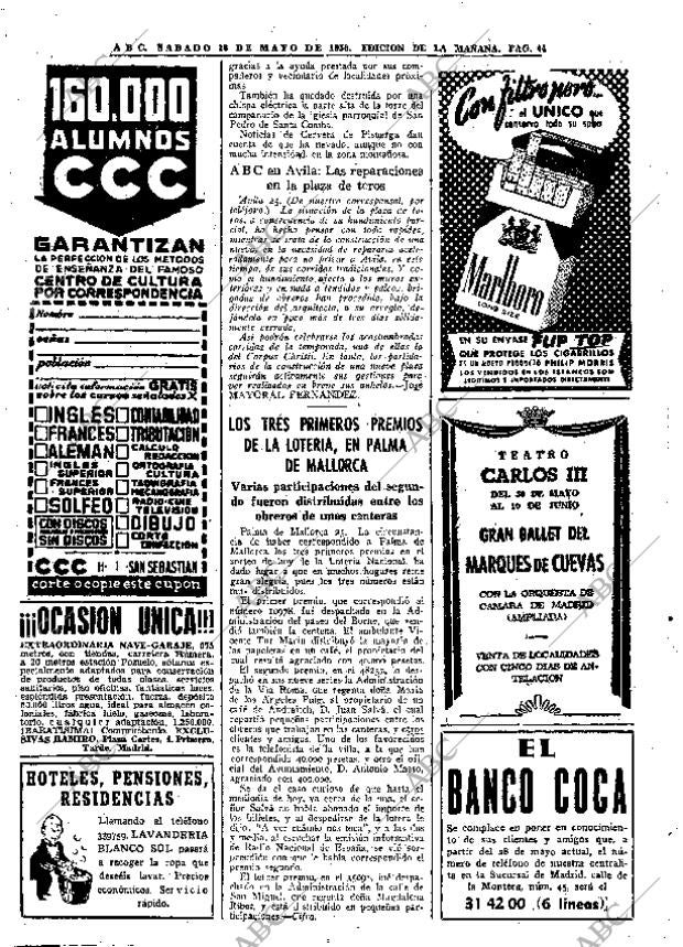 ABC MADRID 26-05-1956 página 44