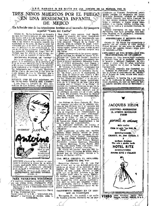 ABC MADRID 26-05-1956 página 56