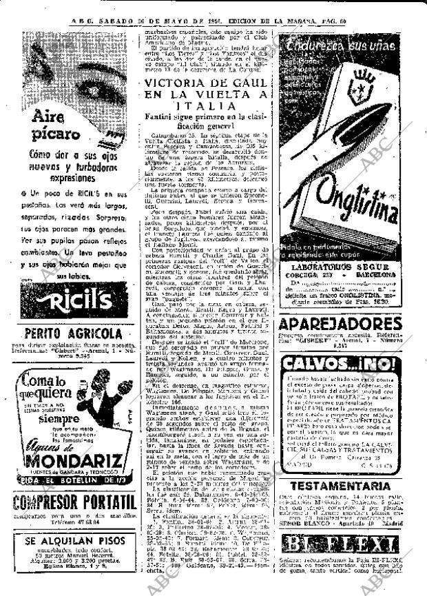 ABC MADRID 26-05-1956 página 60