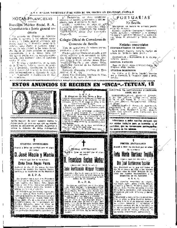 ABC SEVILLA 27-05-1956 página 41