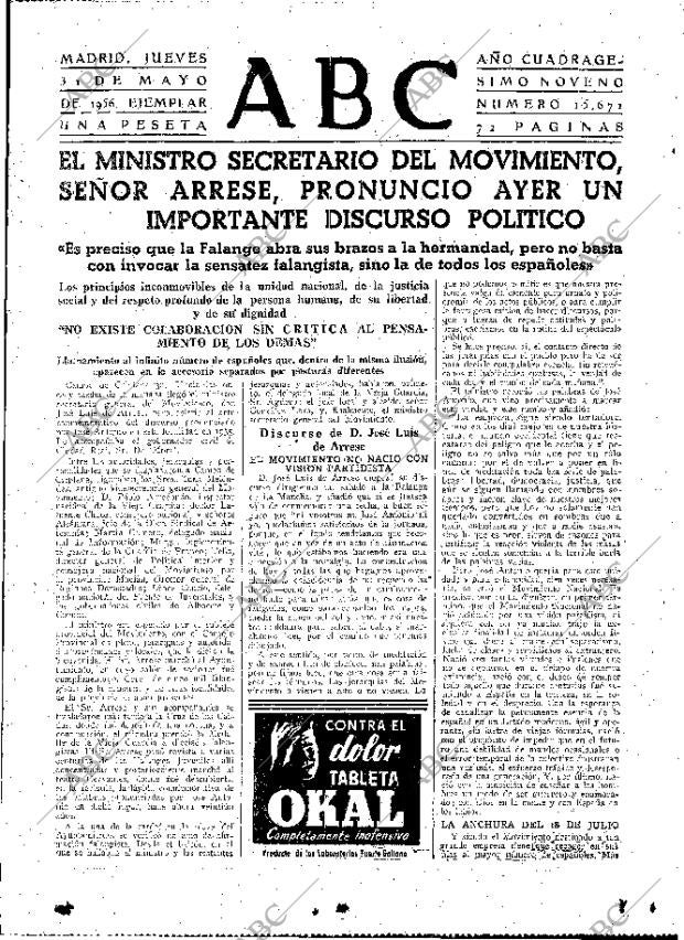 ABC MADRID 31-05-1956 página 31