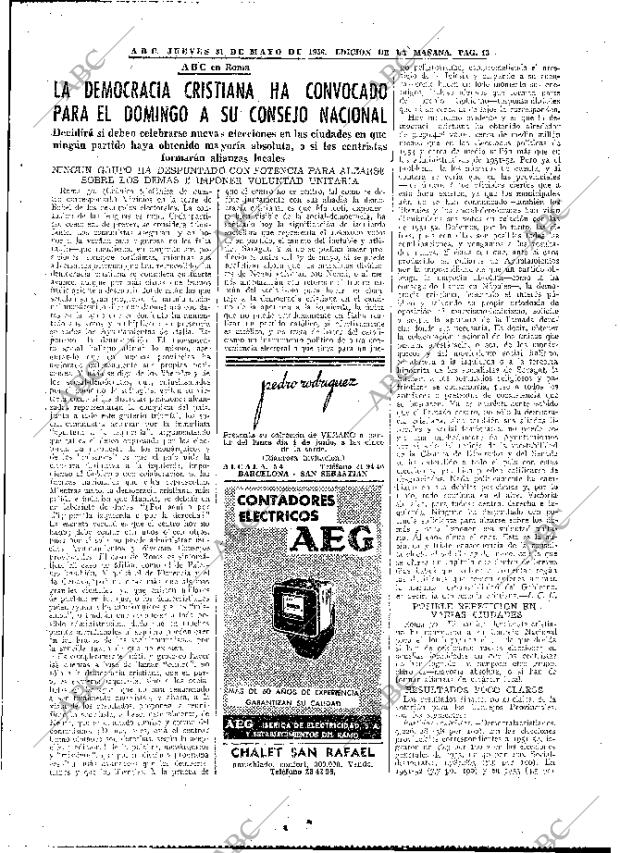 ABC MADRID 31-05-1956 página 43